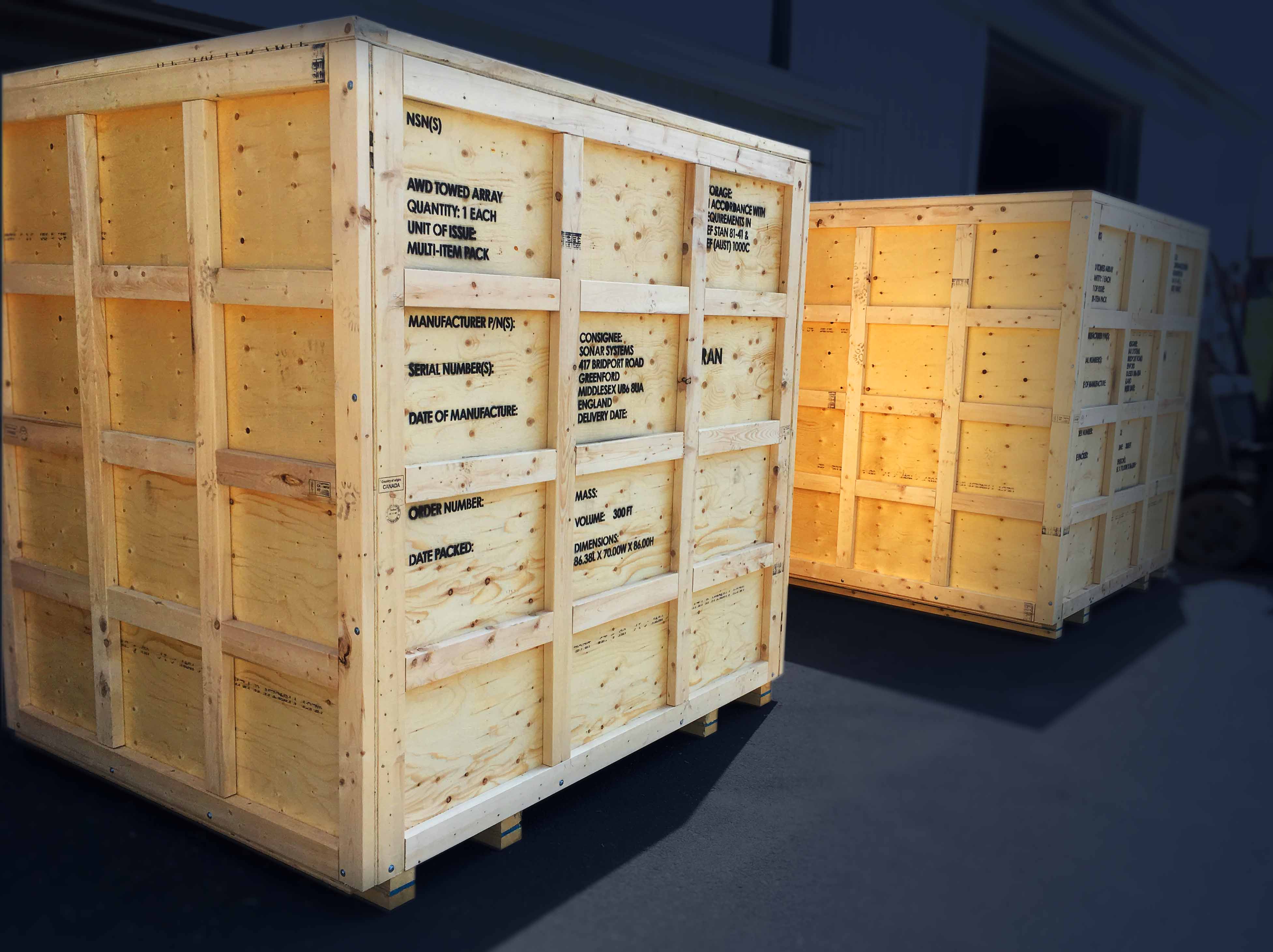 Wooden Crate Example